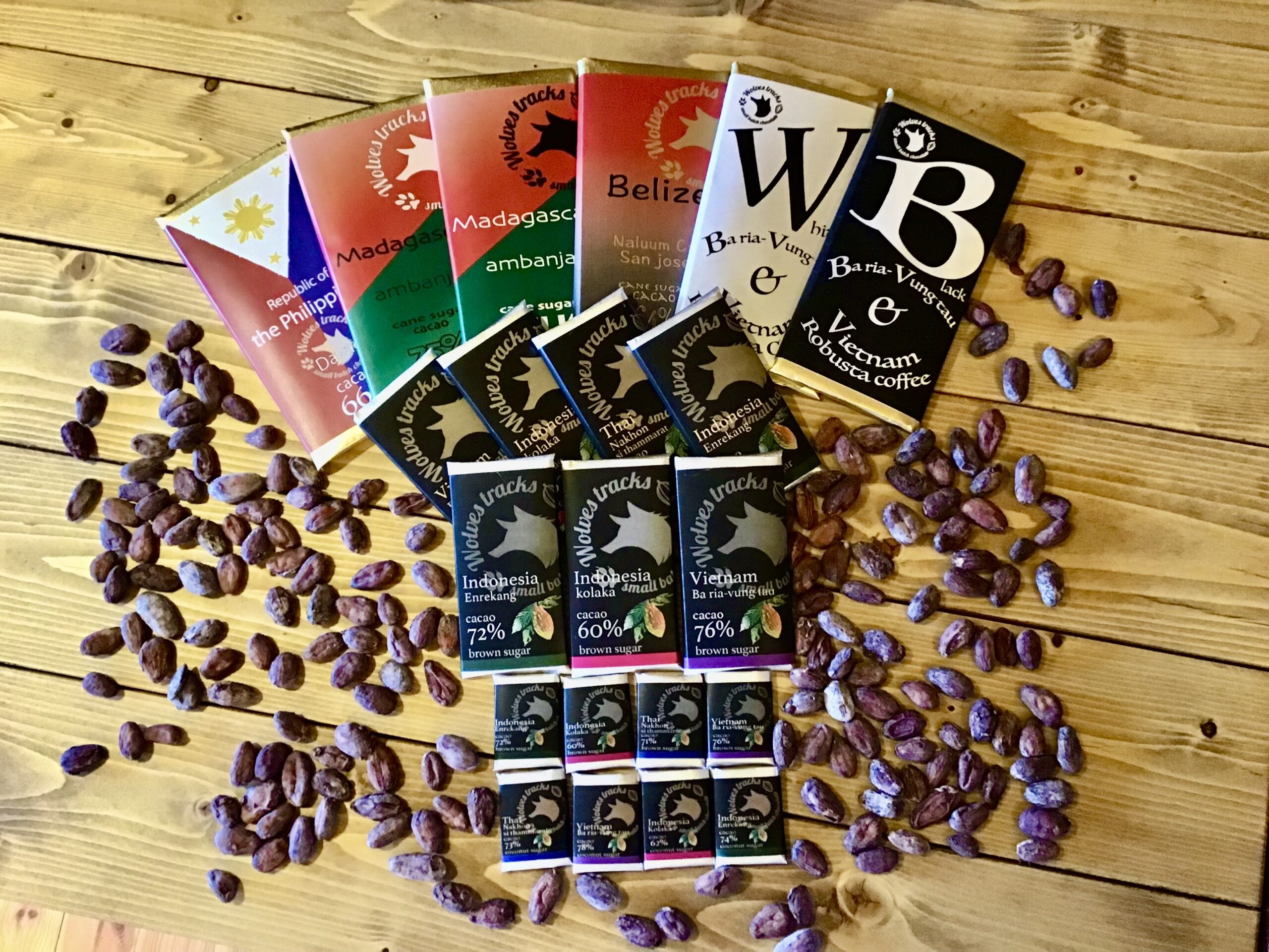 Wolves tracks small batch chocolate | チョコの玄関口2025 in